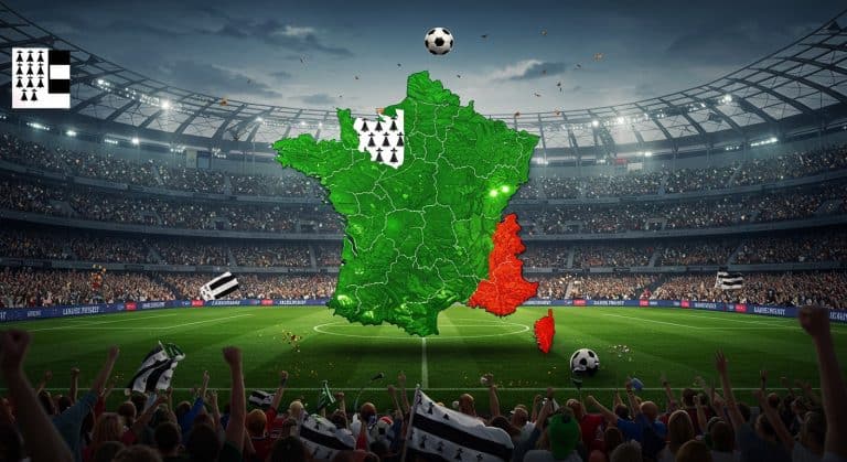 Quelles Régions Dominent l’Histoire de la Ligue 1 ?