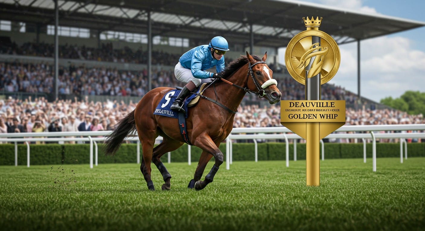 Cristian Demuro brille à Deauville et vise la Cravache d’Or. Découvrez ses ambitions et ses chances dans le quinté du 12 août. Cliquez pour tout savoir !