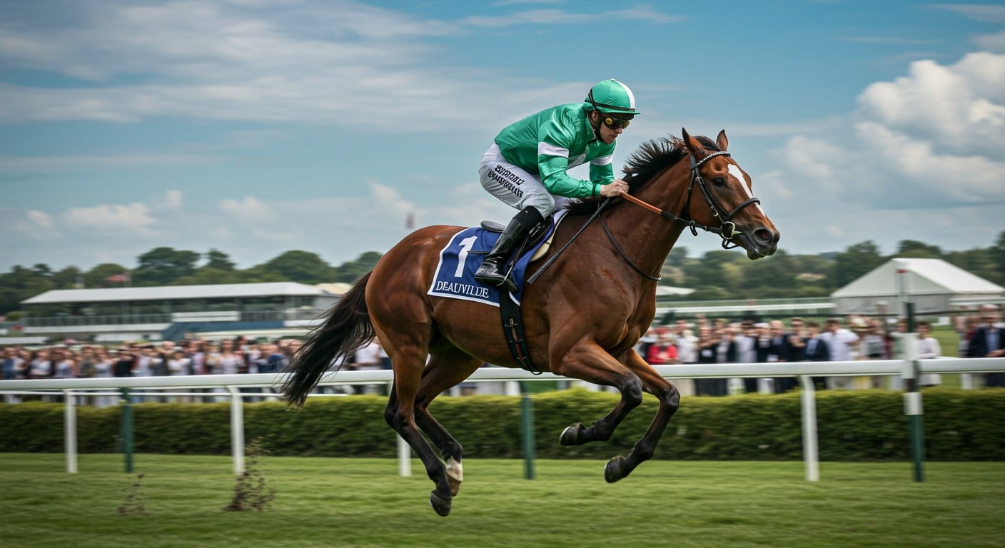 Antonio Orani brille au Quinté de Deauville 2025 avec Alreeyah. Découvrez ses ambitions et sa saison exceptionnelle dans l’hippisme français.