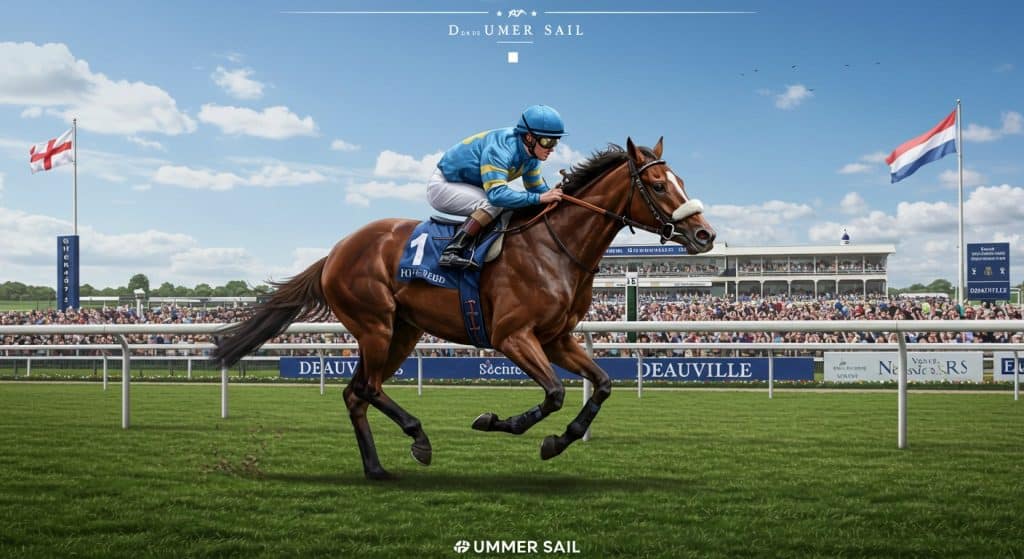 Quinté Deauville 2025 : Summer Sail Triomphe en Beauté