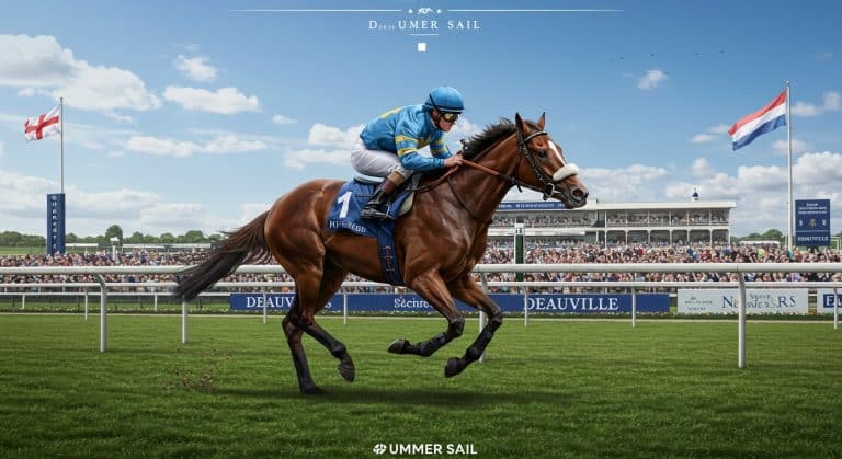 Quinté Deauville 2025 : Summer Sail Triomphe en Beauté