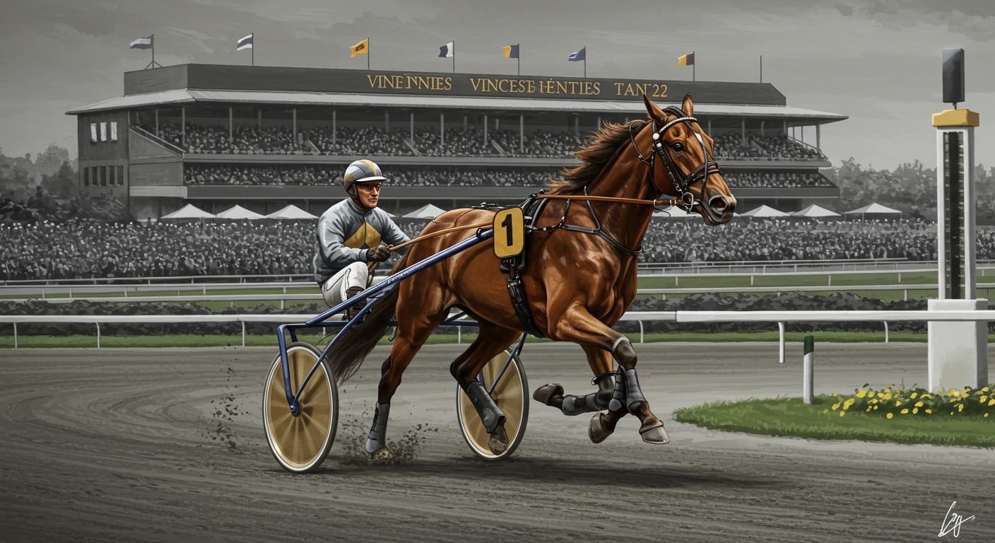 Favici Pasmarick brille au Quinté du 25 août à Vincennes. Découvrez pourquoi ce trotteur peut viser le podium selon son entraîneur !