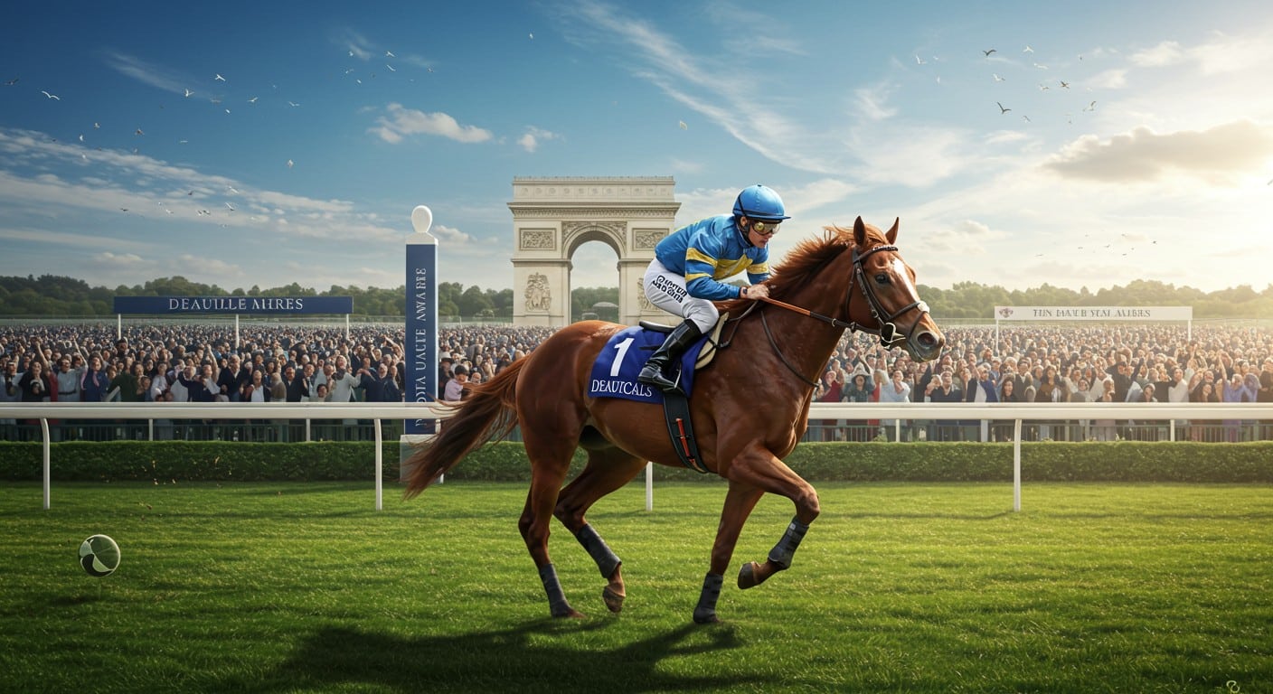 Quisisana brille au Prix Jean Romanet 2025 à Deauville, validant son ticket pour l’Arc de Triomphe. Découvrez son parcours et ses ambitions !