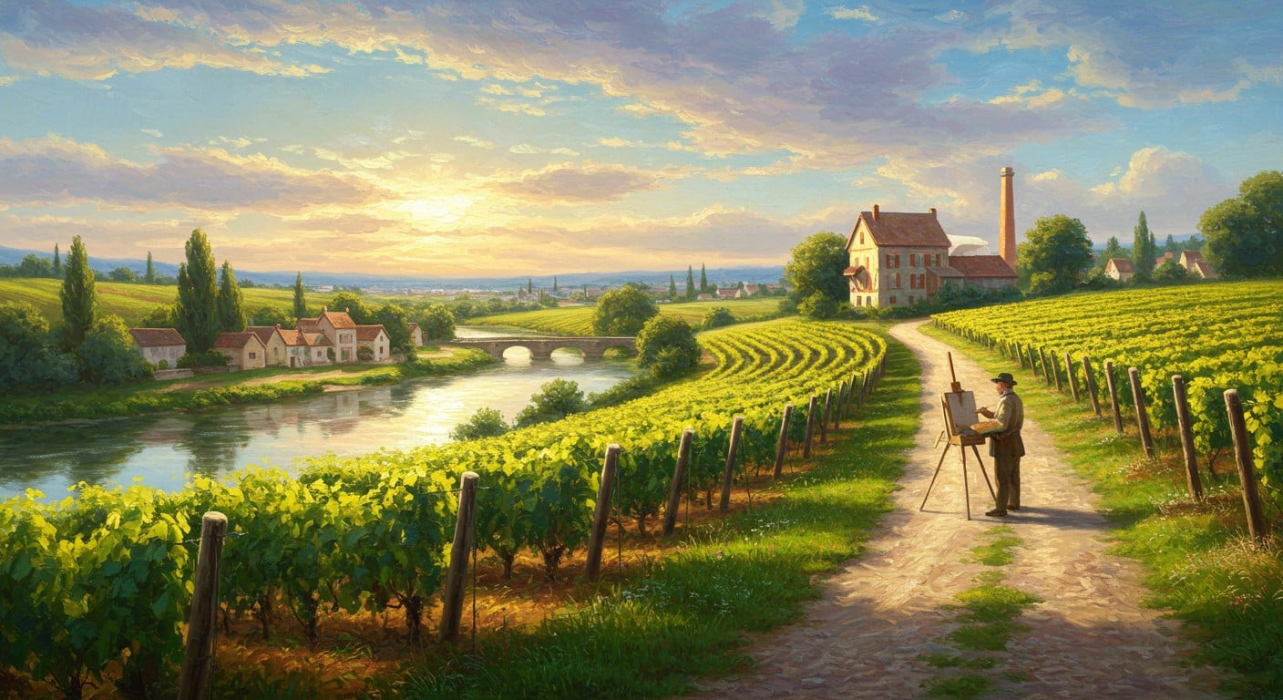 Parcourez Essoyes et Loches-sur-Ource sur les pas de Renoir. Découvrez la Côte des Bar, ses paysages et son histoire. Une balade unique !