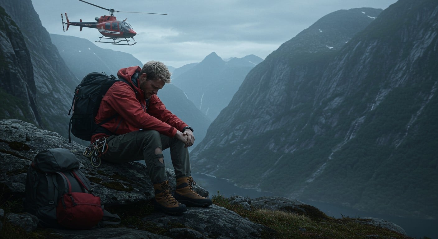 Un journaliste porté disparu en Norvège retrouvé sain et sauf après six nuits en pleine nature. Découvrez son incroyable histoire de survie !