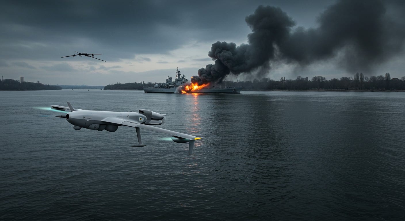 Un drone maritime russe a coulé un navire ukrainien dans le Danube. Découvrez les détails de cette attaque rare et ses implications pour la guerre en Ukraine.