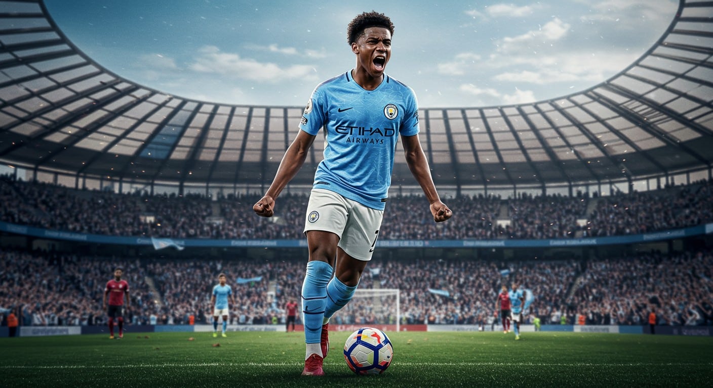 Rayan Cherki marque son premier but en Premier League avec Manchester City. Découvrez son exploit et l’impact sur le match contre Wolverhampton !