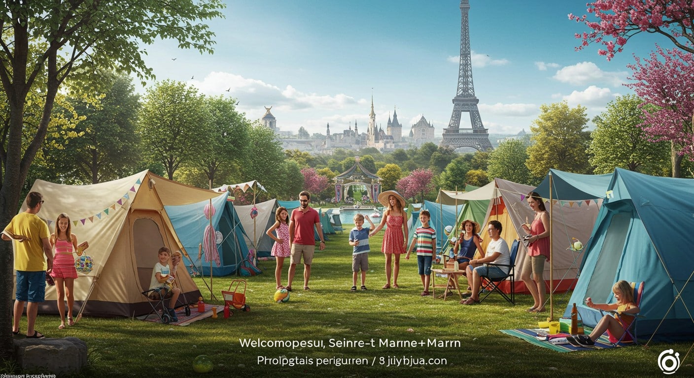 Les campings de Seine-et-Marne attirent 80 % de touristes étrangers cet été, un record ! Découvrez pourquoi ils affluent vers Disneyland et Paris.