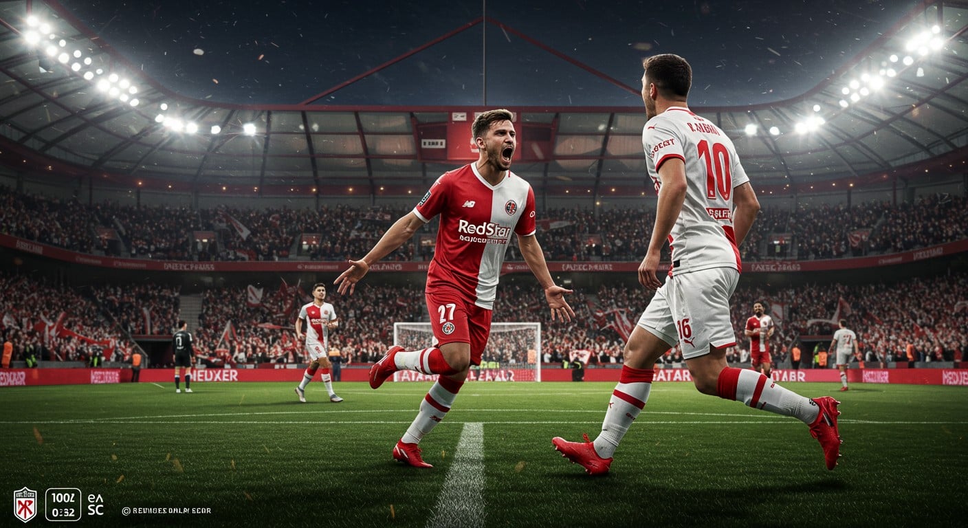 Le Red Star signe un exploit en Ligue 2 avec une victoire 4-0 contre Guingamp. Analyse, performances clés et perspectives pour la saison.