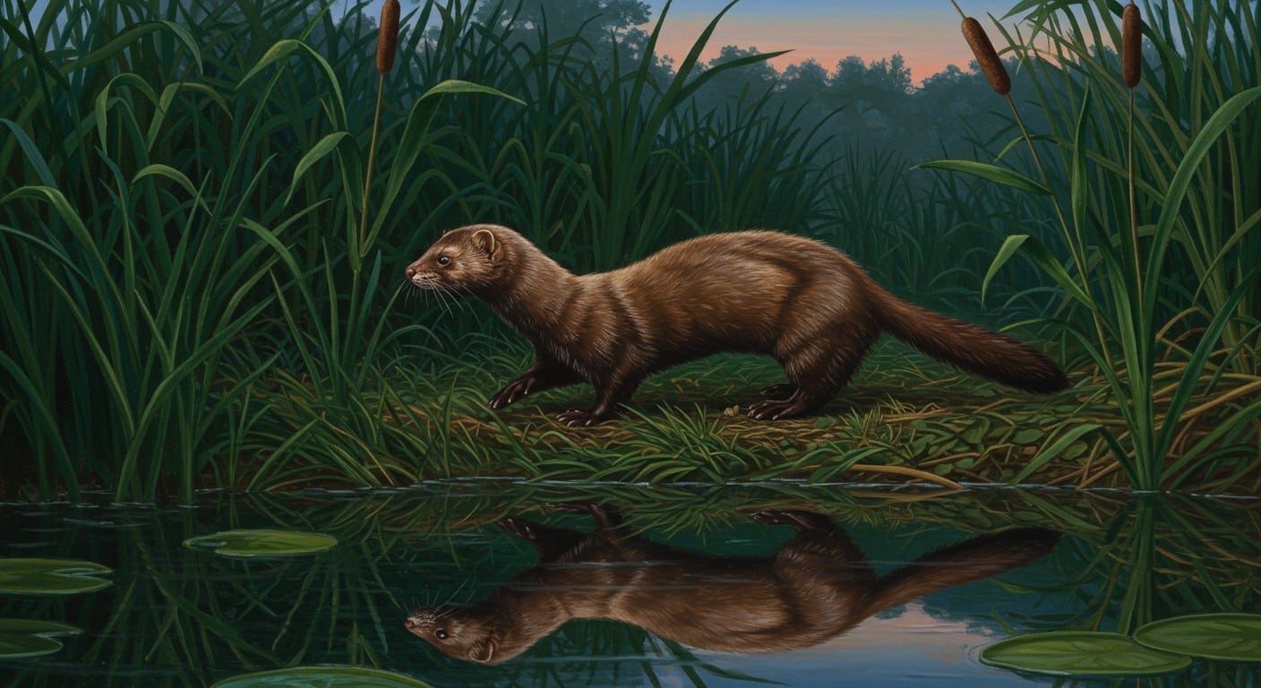 Le vison d’Europe, en danger critique, est réintroduit dans la vallée de la Charente. Découvrez ce projet unique pour sauver une espèce menacée !