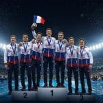 Relais 4×100 m 4 Nages : L’Argent Français Brille