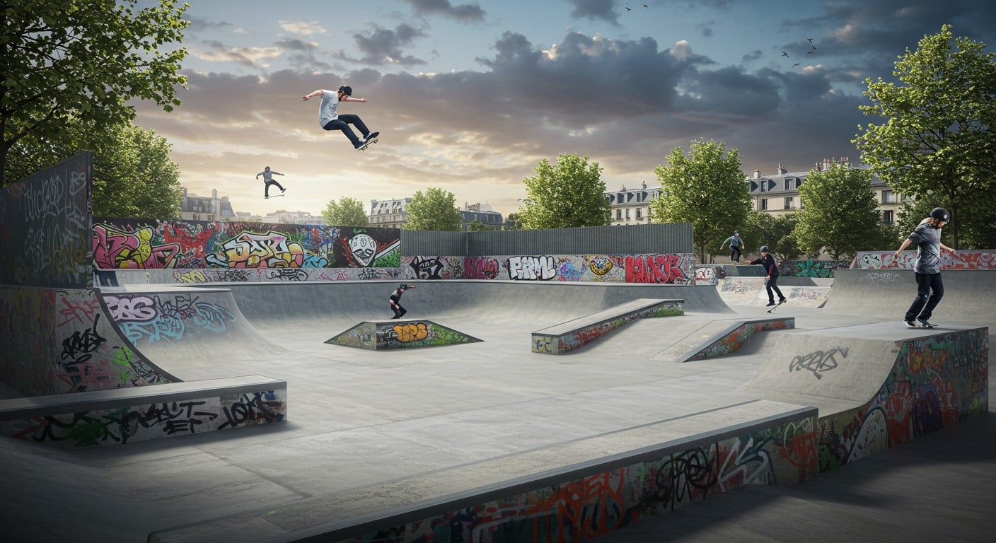 Le skatepark de Bercy renaît avec une rénovation ambitieuse dès septembre 2025. Découvrez l’avenir de cet espace mythique pour les sports urbains à Paris !