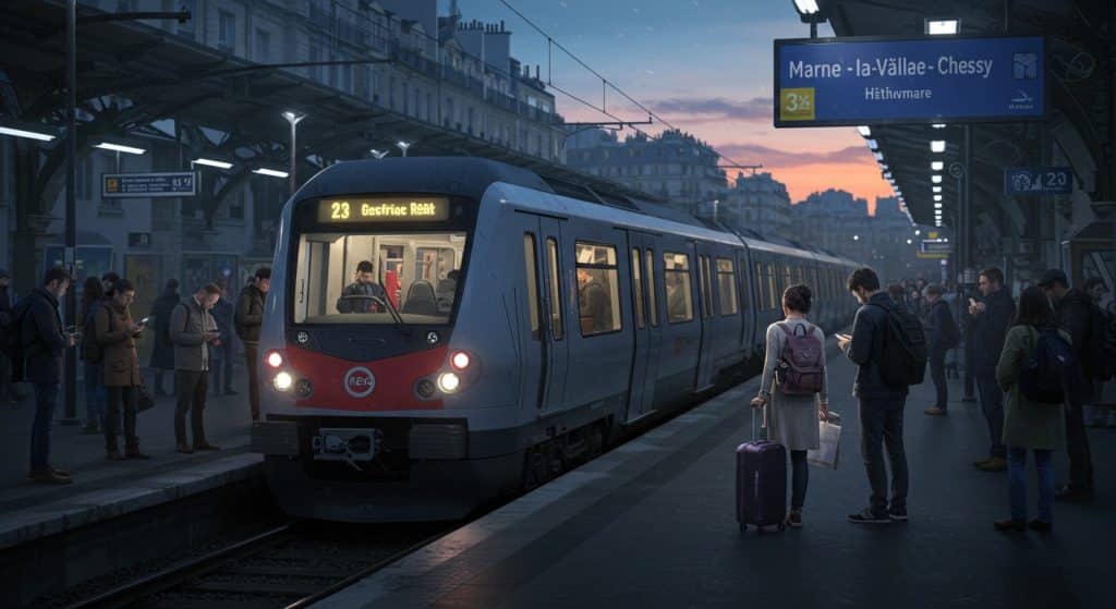 RER A : Panne Électrique Perturbe Paris-Disneyland