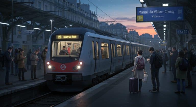 RER A : Panne Électrique Perturbe Paris-Disneyland