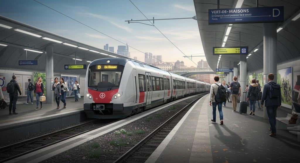 RER D : Arrêt Total À Vert-de-Maisons Dès Fin 2025