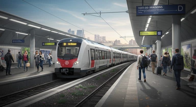 RER D : Arrêt Total À Vert-de-Maisons Dès Fin 2025