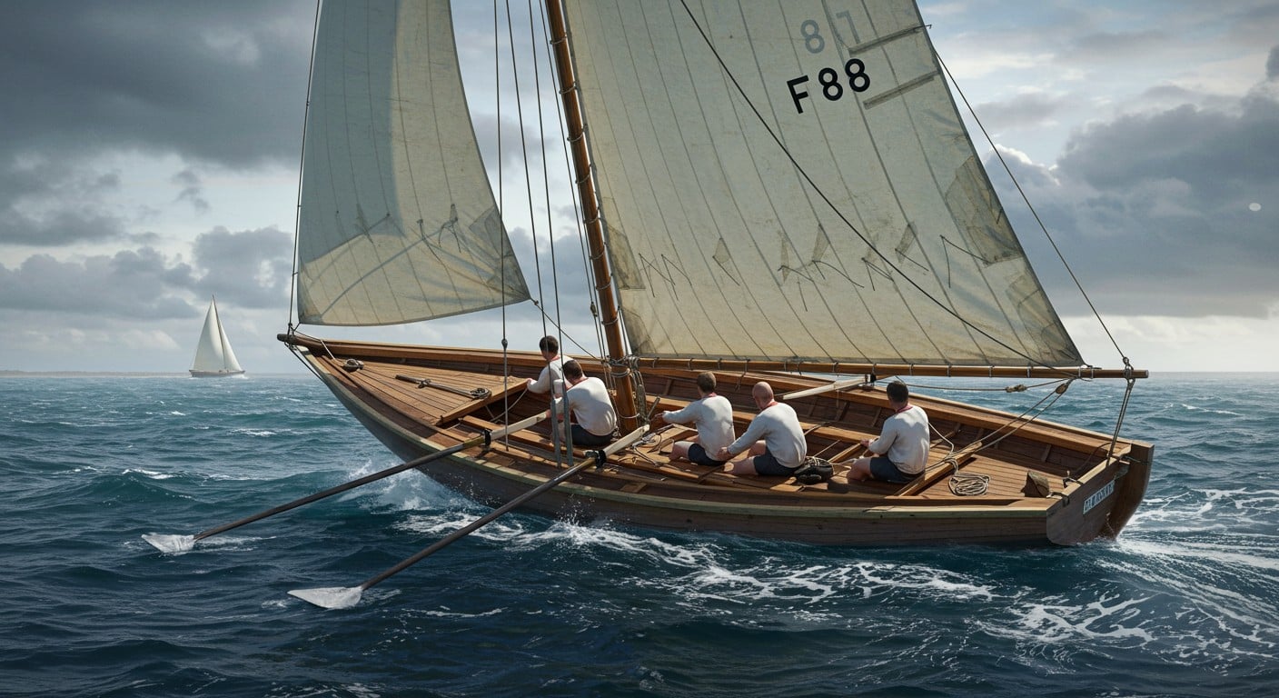 Sauver "La Fraternité", la plus ancienne yole de Bantry de France, pour transmettre la navigation traditionnelle. Découvrez ce projet unique soutenu par une fondation !
