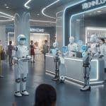Robot Mall à Pékin : L’Avenir de la Robotique Débarque