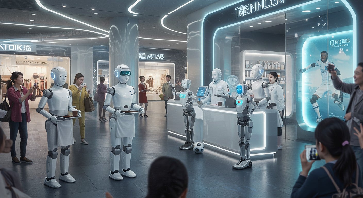 Découvrez le Robot Mall de Pékin, un centre dédié aux humanoïdes. Une révolution technologique où la Chine mise sur l'innovation robotique.