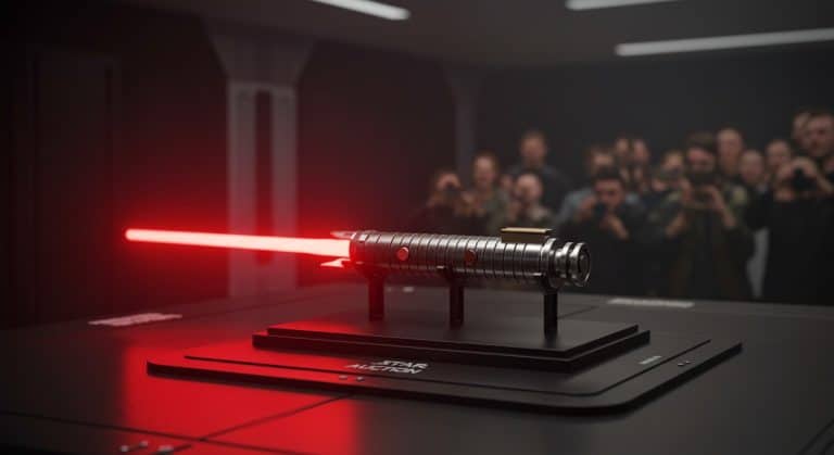 Sabre Laser de Dark Vador aux Enchères : Prix Record Attendu