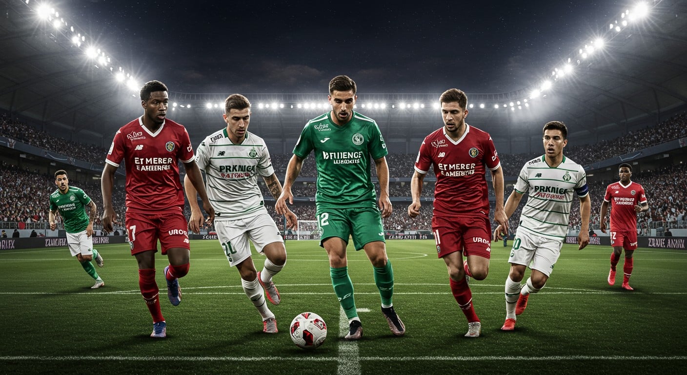 Saint-Etienne affronte Rodez en Ligue 2. Découvrez l'heure, la chaîne TV et les enjeux de ce choc. Suivez les Verts dans leur quête de remontée !
