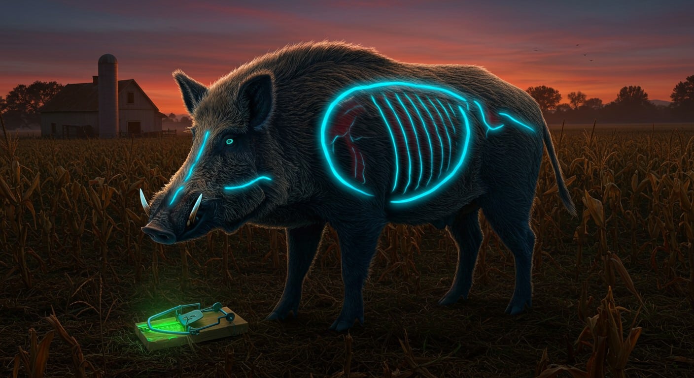 Des sangliers à la chair bleu fluo en Californie intriguent. Un poison agricole serait-il en cause ? Découvrez ce phénomène troublant et ses dangers.