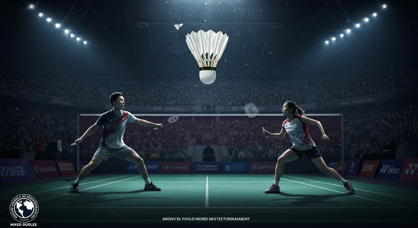 Thom Gicquel et Delphine Delrue brillent aux Mondiaux de badminton. Découvrez les coulisses de leur duo en or et leur parcours vers la médaille !