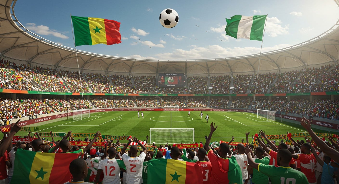 Regardez Sénégal-Nigeria au CHAN 2025 ! Découvrez l’horaire, la chaîne TV et les enjeux de ce match explosif du groupe D à Zanzibar.