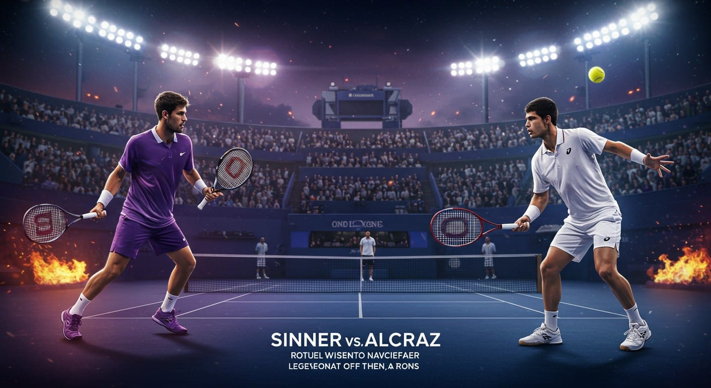 Jannik Sinner et Carlos Alcaraz dominent le tennis. Leur rivalité rappelle Federer-Nadal. Découvrez leur impact et les enjeux de l’US Open 2025.