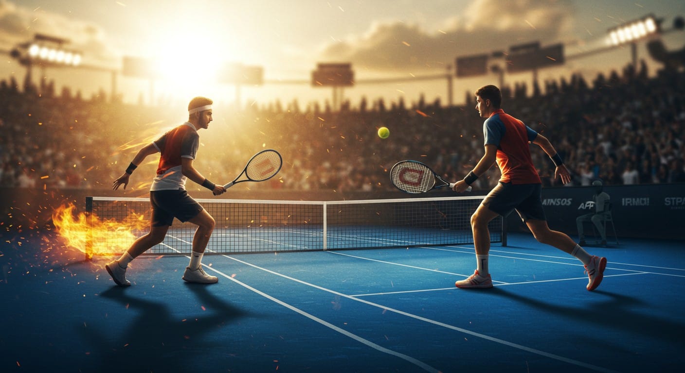 Jannik Sinner et Carlos Alcaraz s’affrontent en finale de Cincinnati 2025, confirmant une rivalité épique. Découvrez l’enjeu de ce duel générationnel !