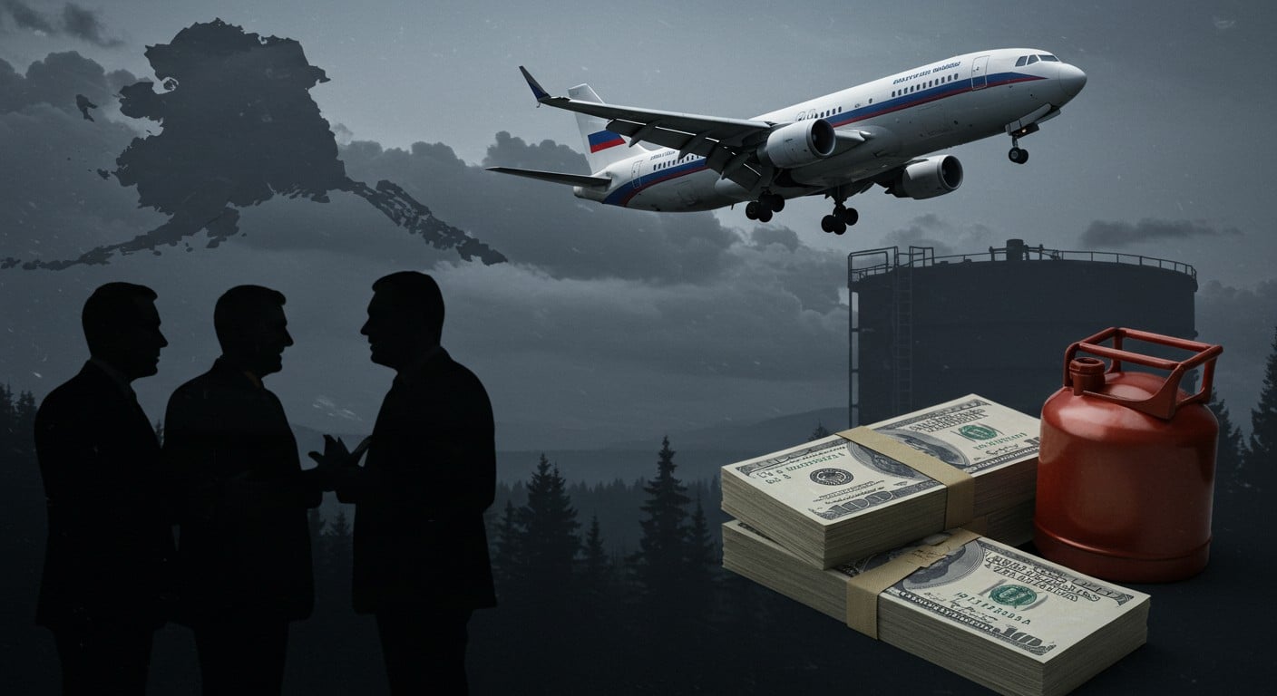 Sommet Trump-Poutine en Alaska : pourquoi la délégation russe a payé 255 000 $ en cash pour le carburant ? Découvrez les impacts des sanctions et les enjeux de la paix.