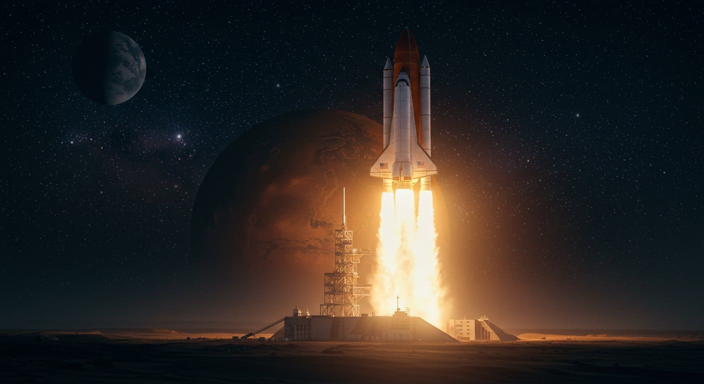 Starship d’Elon Musk vise Mars et la Lune lors d’un vol test crucial. Réussira-t-il à surmonter les échecs passés ? Découvrez les enjeux !