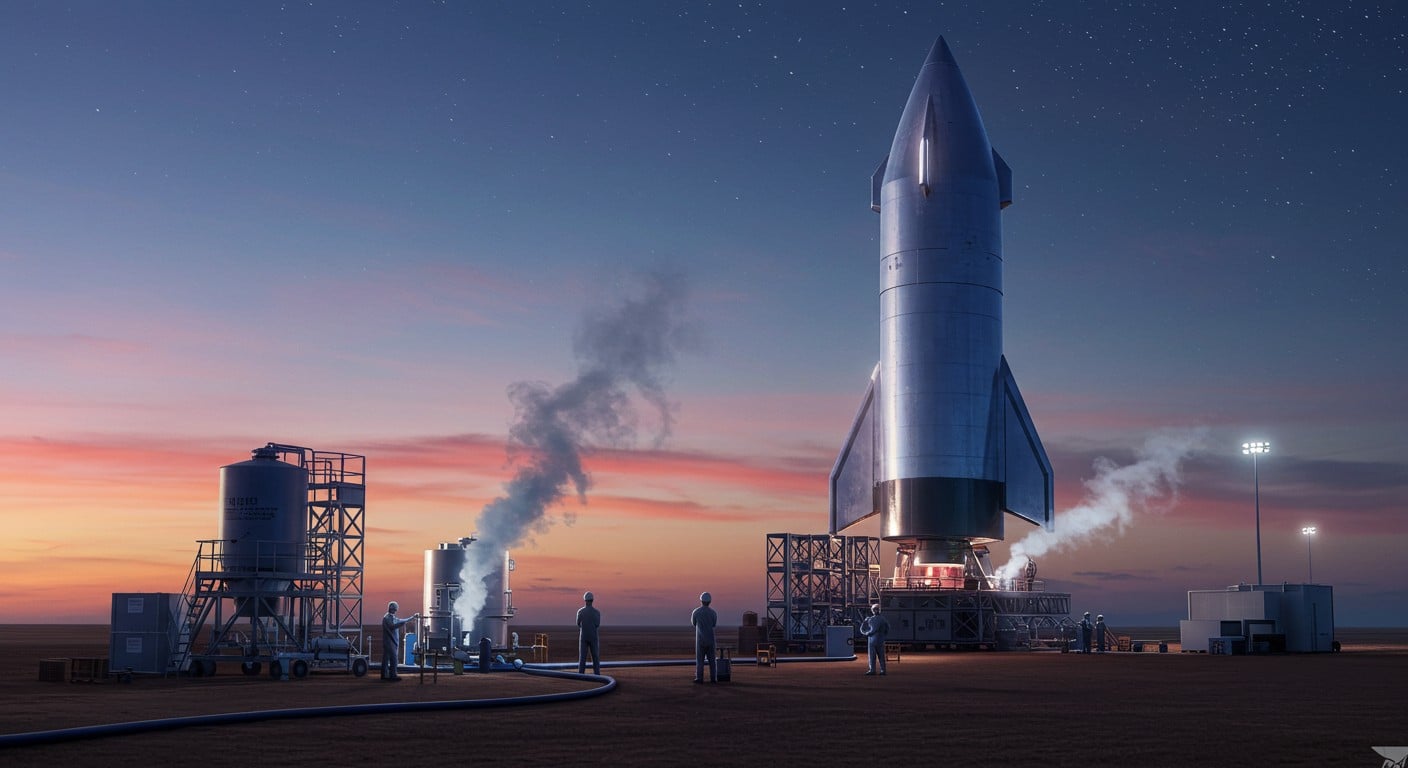 Nouveau report pour le vol test de Starship, la mégafusée d’Elon Musk. Quels enjeux pour la conquête de Mars ? Découvrez les défis techniques et les ambitions.