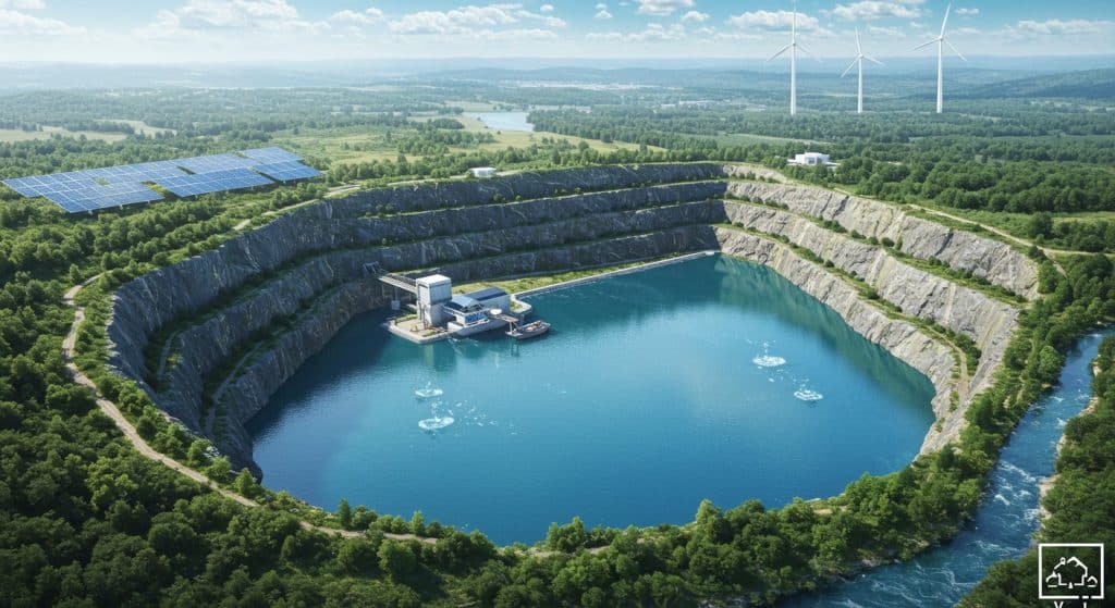 Stockage d’Eau Potable : Une Carrière Transformée