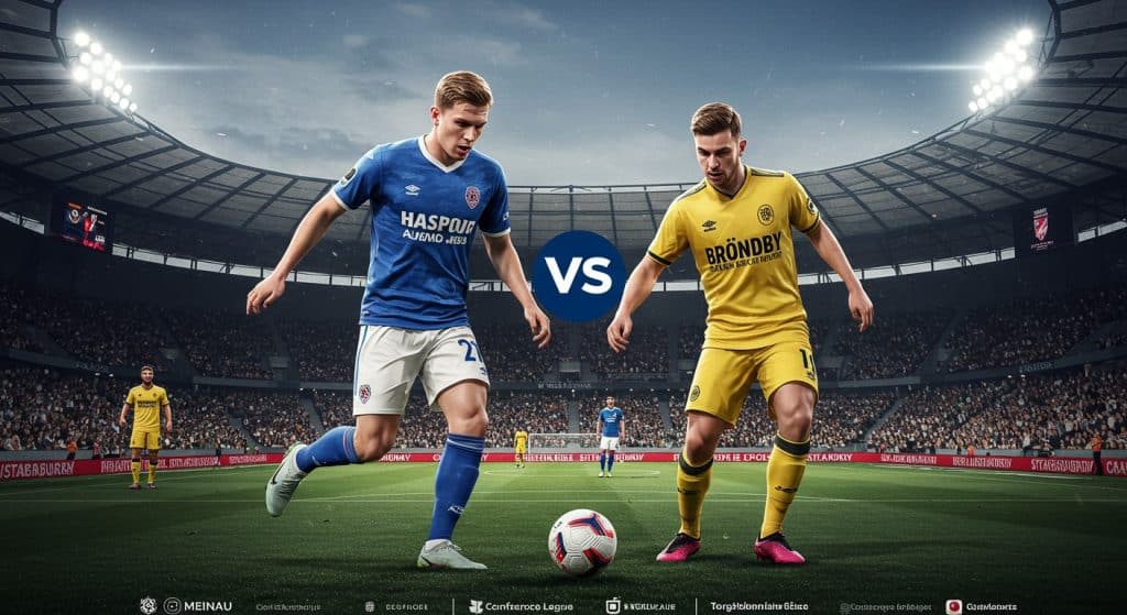 Strasbourg Face à Bröndby : Barrages Ligue Conférence 2025