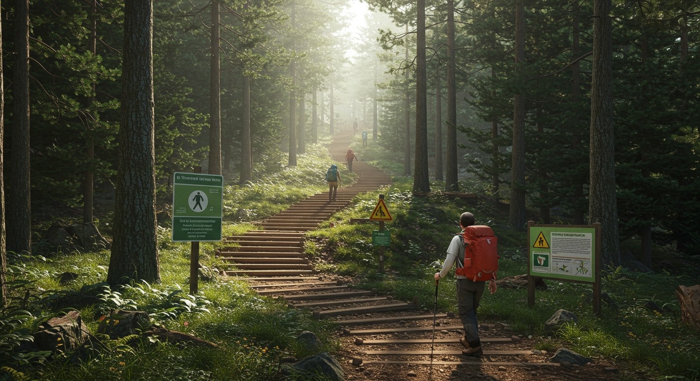 Le circuit des 25 Bosses, prisé des randonneurs, souffre de surfréquentation. Découvrez les impacts et solutions pour préserver ce joyau naturel.