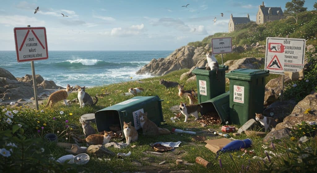 Surpopulation de Chats à Molène : Une Île en Action