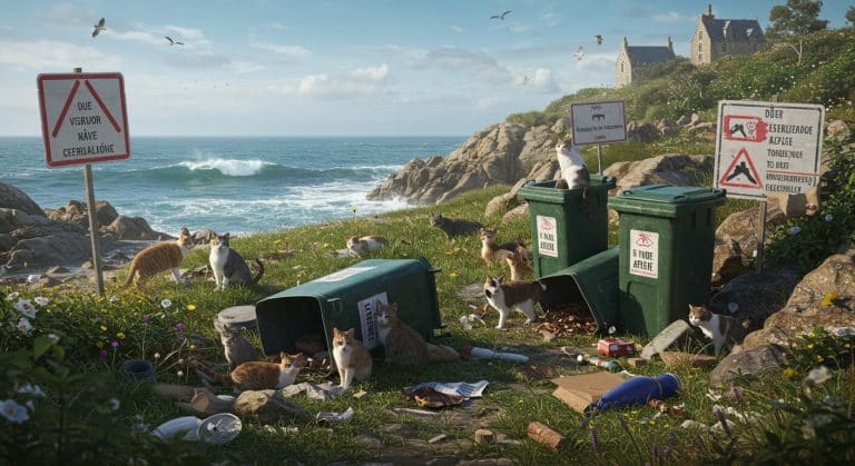 Surpopulation de Chats à Molène : Une Île en Action