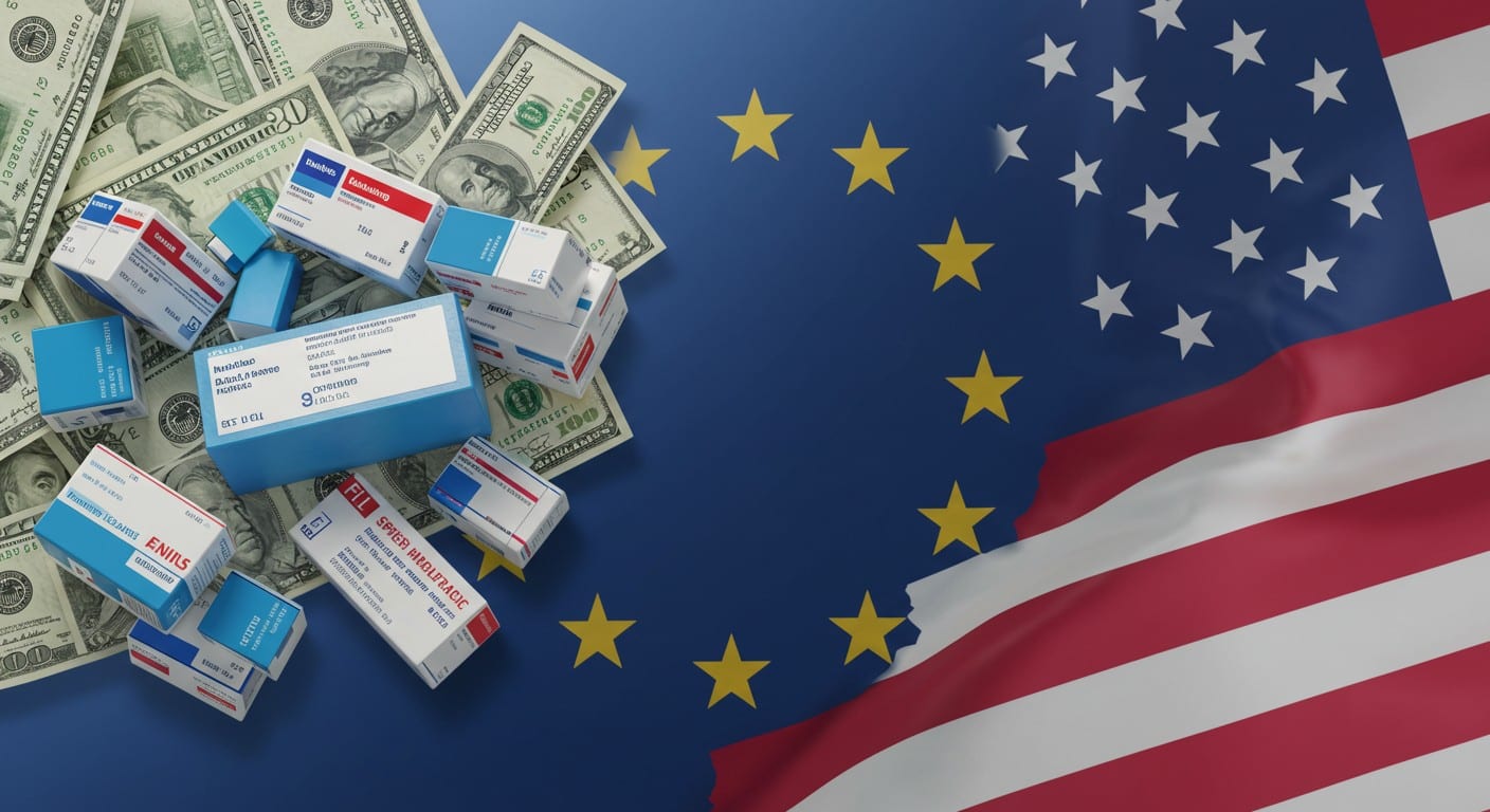 Trump envisage une surtaxe de 250 % sur les médicaments européens. Quelles conséquences pour les prix et l’industrie ? Découvrez notre analyse.