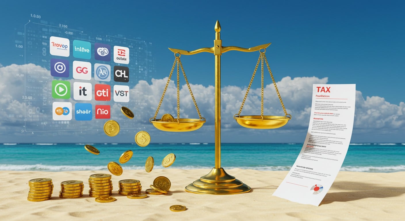 Les plateformes en ligne face à la taxe de séjour : amendes salées et batailles judiciaires. Découvrez comment une île française fait plier les géants !