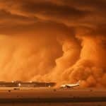 Tempête de Poussière à Phoenix : Un Mur Orange Frappe l’Arizona