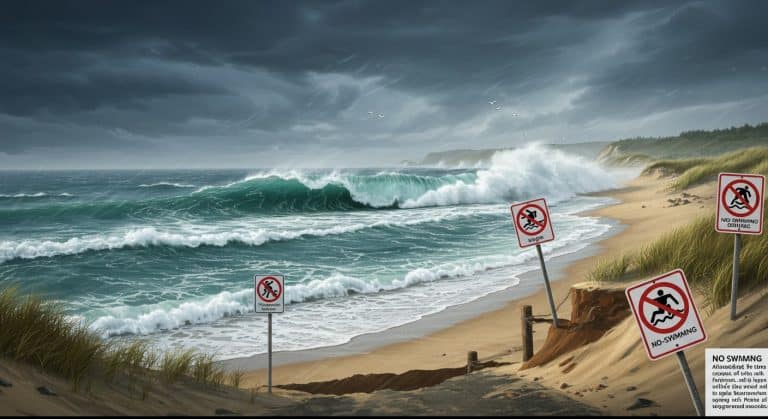 Tempête Erin : Vagues Géantes sur la Côte Atlantique