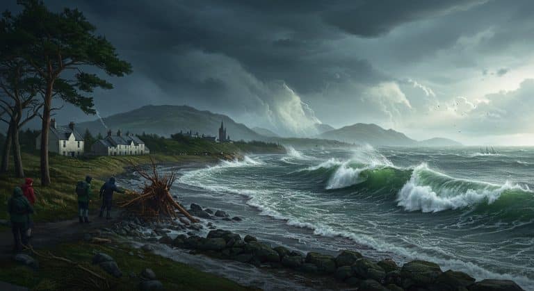 Tempête Floris : Chaos et Résilience en Écosse