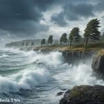 Tempête Floris : Vents et Vagues Déferlent sur l’Europe du Nord