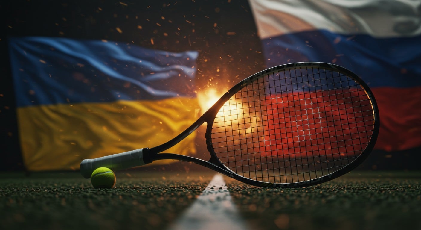 Isner demande le retour des drapeaux russes en tennis, Stakhovsky réplique. Une polémique qui mêle sport et géopolitique. Découvrez l’échange qui secoue le tennis !