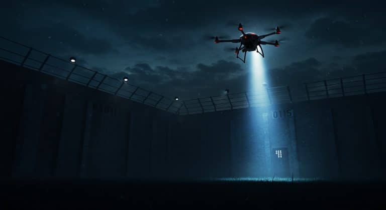 Tentative de Livraison par Drone à la Prison de Fresnes
