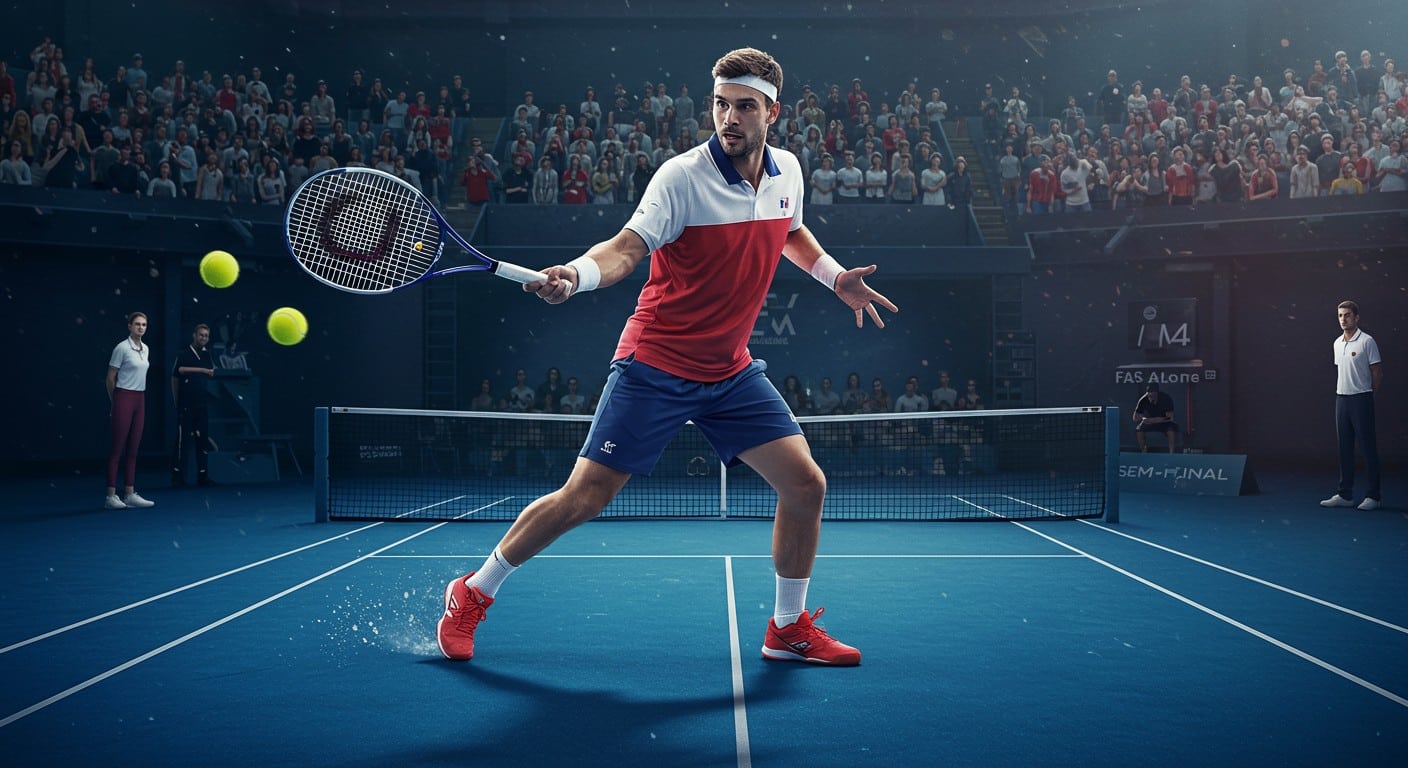 Terence Atmane, 136e mondial, affronte Jannik Sinner en demi-finale à Cincinnati. Peut-il créer la surprise face au n°1 mondial ? Découvrez son parcours.