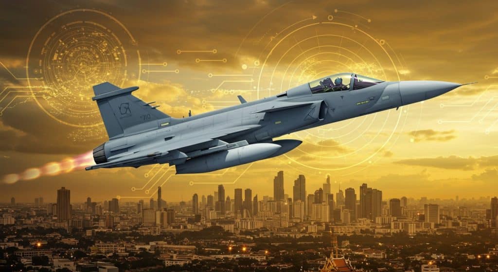 Thaïlande : 480M€ pour des Chasseurs Gripen Modernes
