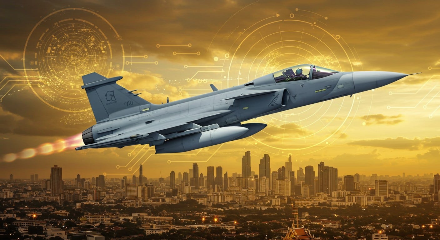 La Thaïlande investit 480M€ dans des Gripen suédois pour moderniser son armée. Pourquoi ce choix ? Découvrez les enjeux stratégiques et technologiques.