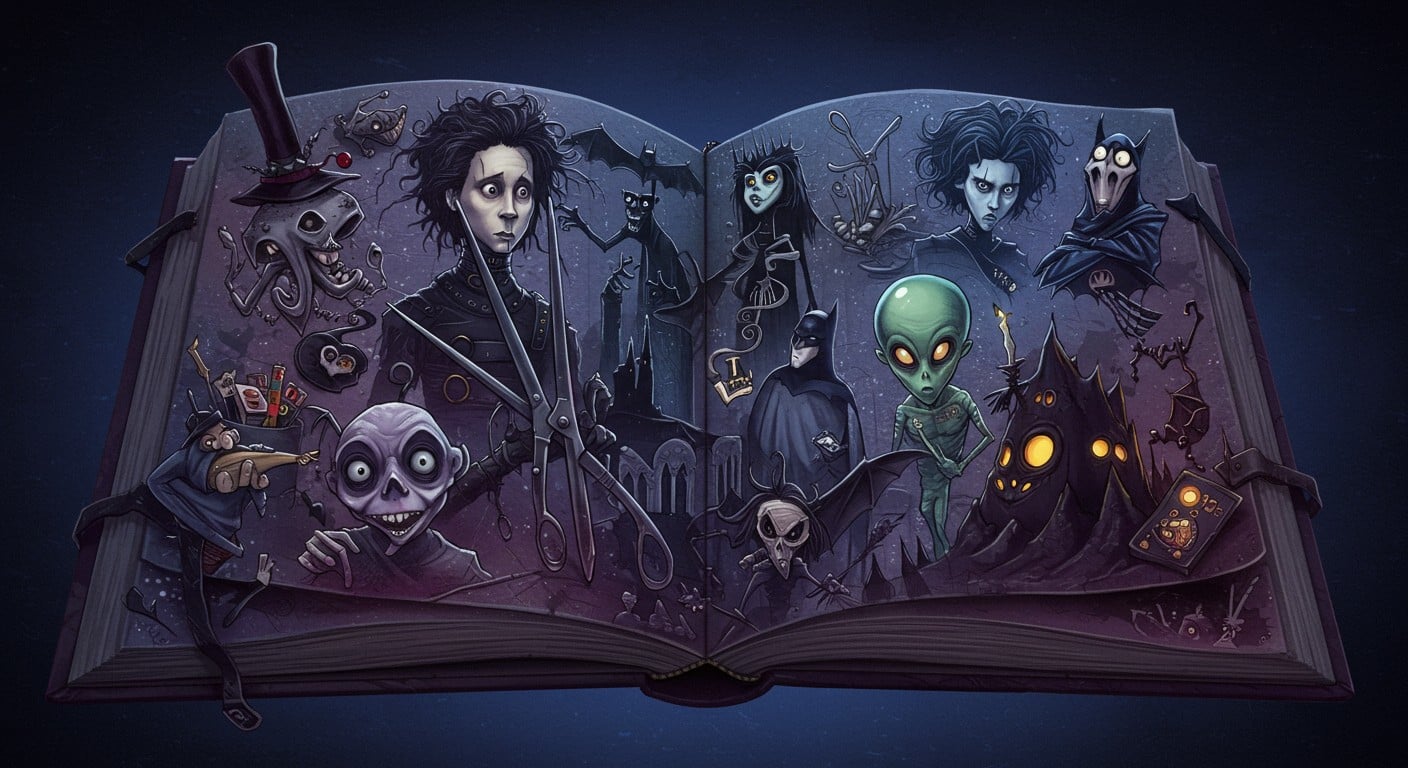 Découvrez Tim Burton dans un documentaire captivant : de Beetlejuice à Batman, explorez son génie créatif et son parcours hors norme.